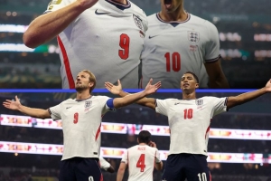 FIFA官推晒照：凯恩、贝林厄姆是首对在世界杯至少打进6球的队友